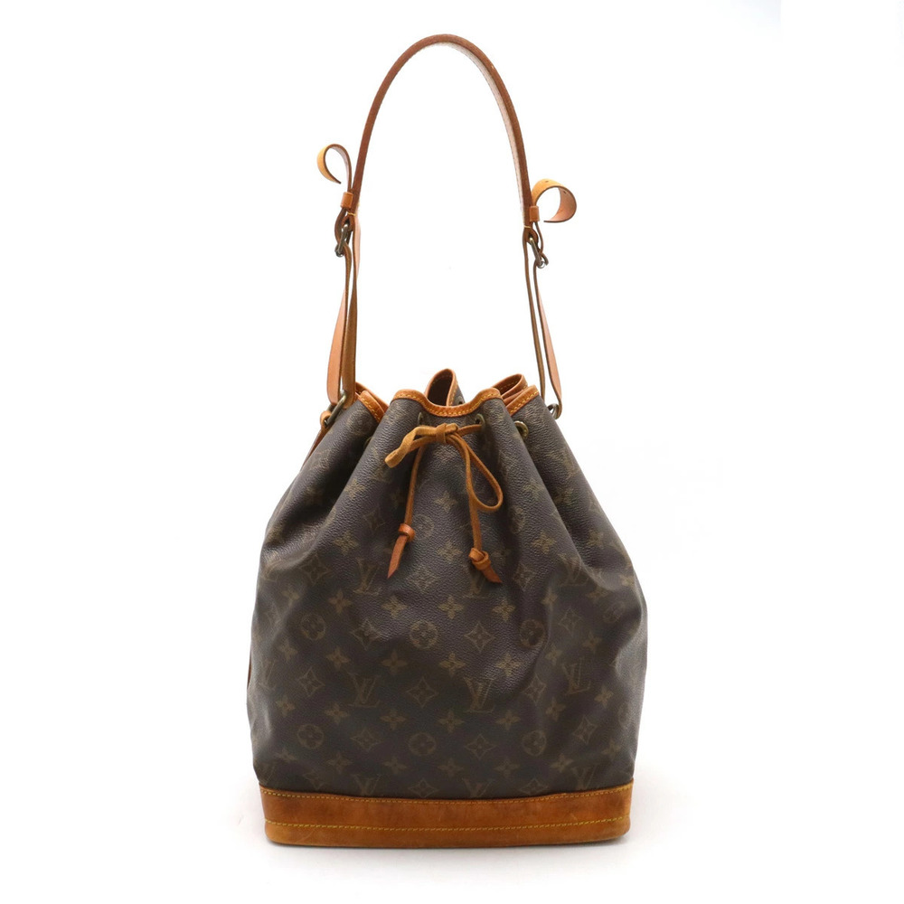 Louis Vuitton Monogram Noe Shoulder Bag Hobo Drawstring